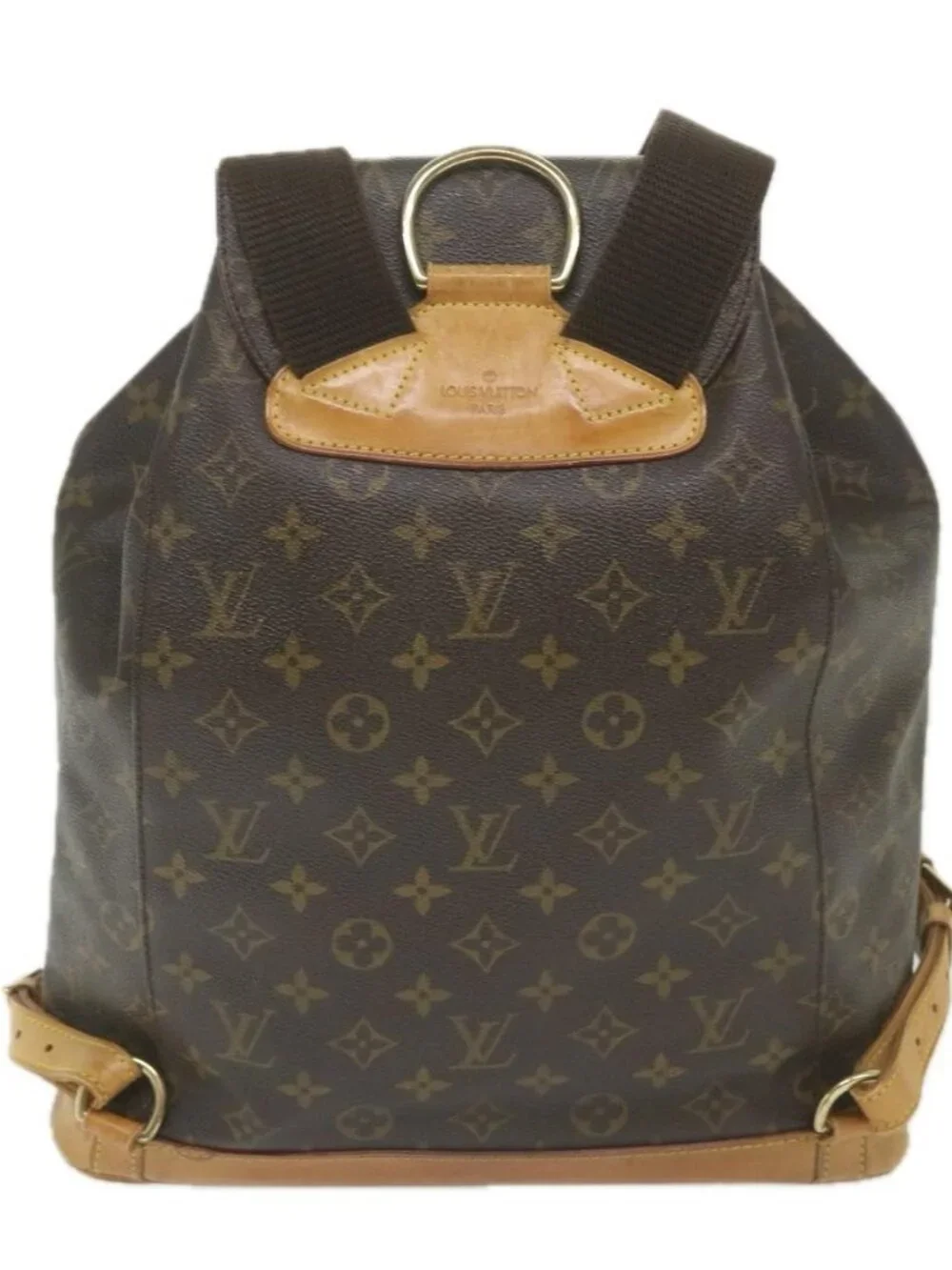 LOUIS VUITTON Monogram Montsouris GM Backpack M51135 LV Auth bh132